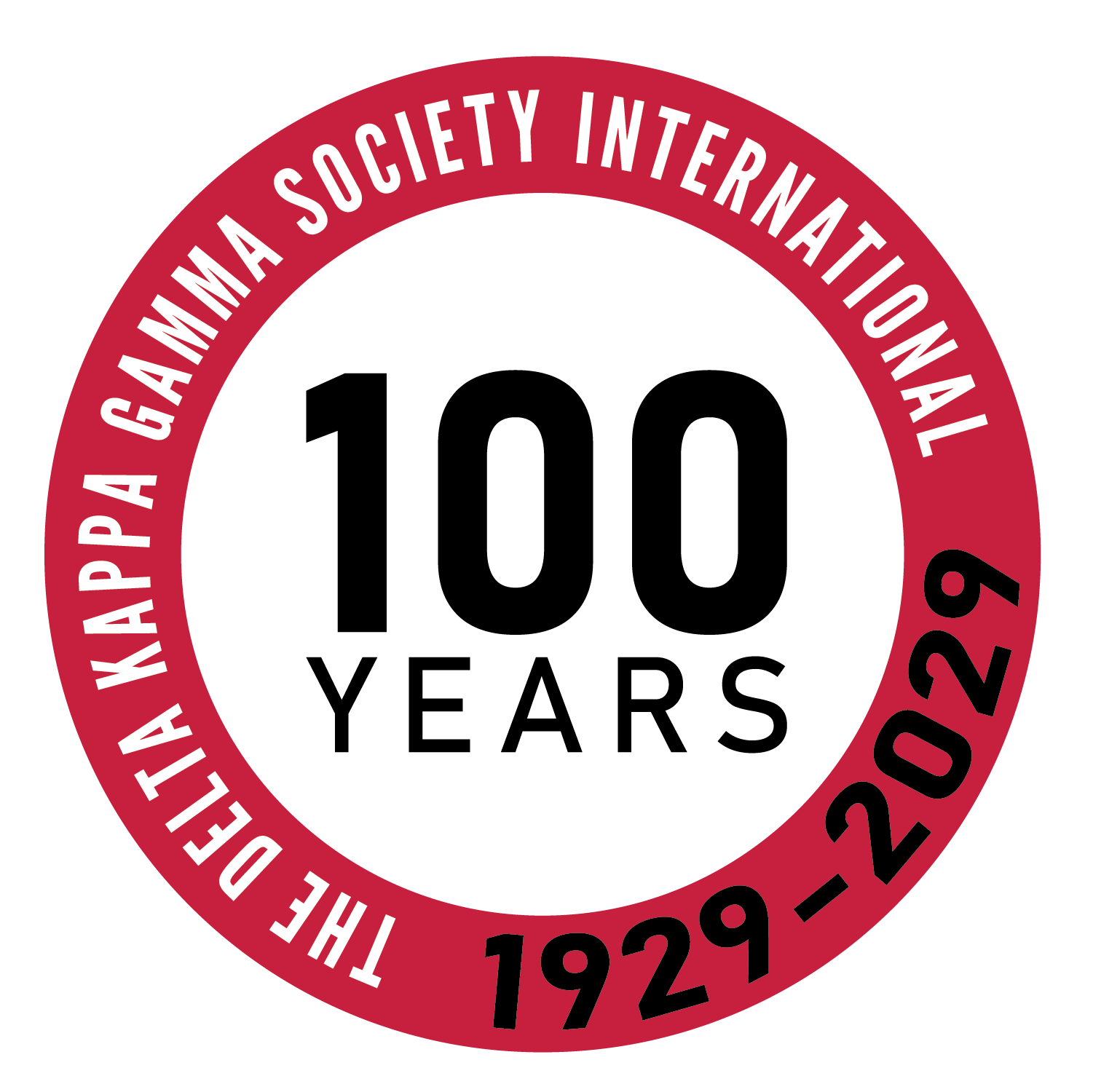 Red Centennial Graphic